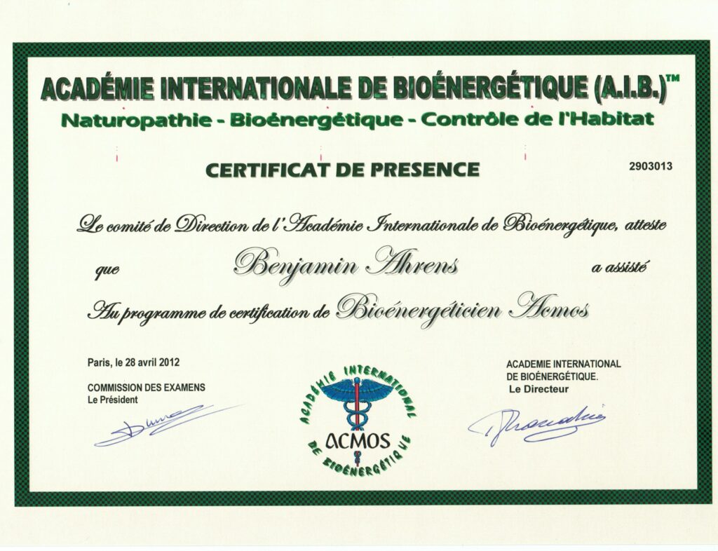 Bioenergetics