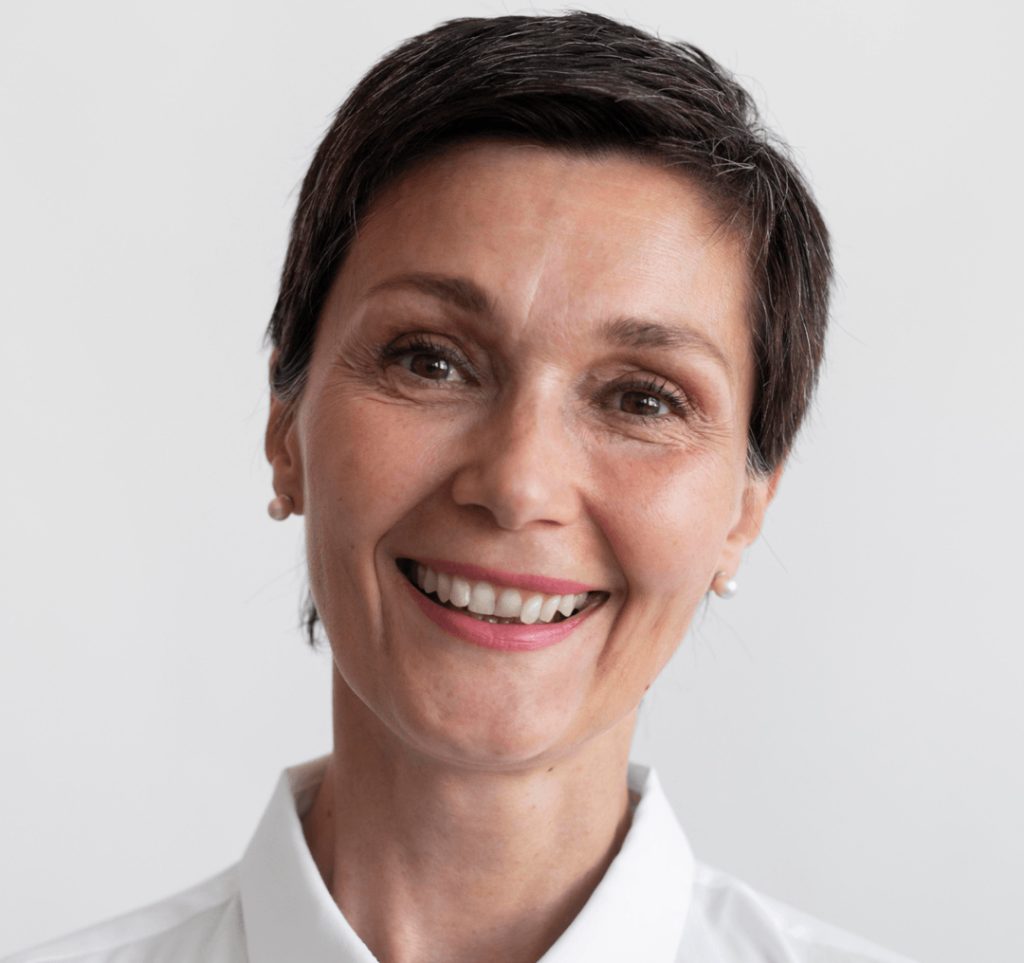 Confident middle aged woman