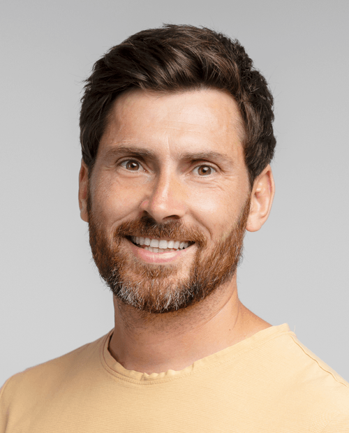 Smiling man