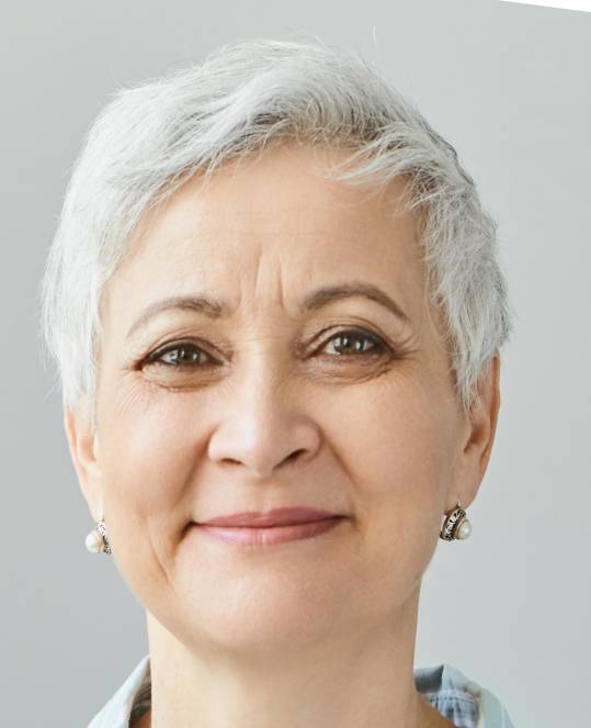 Smiling woman