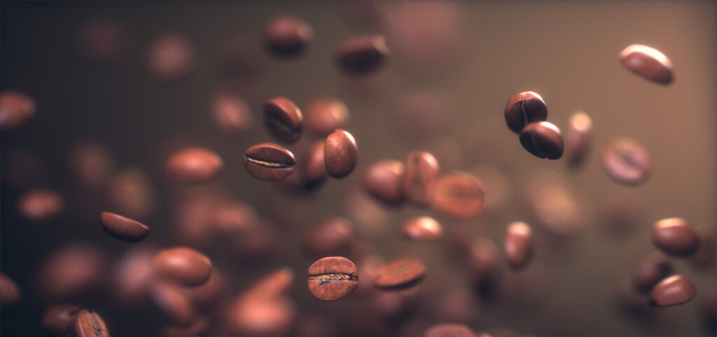 Coffee beans high in caffeine cause addition